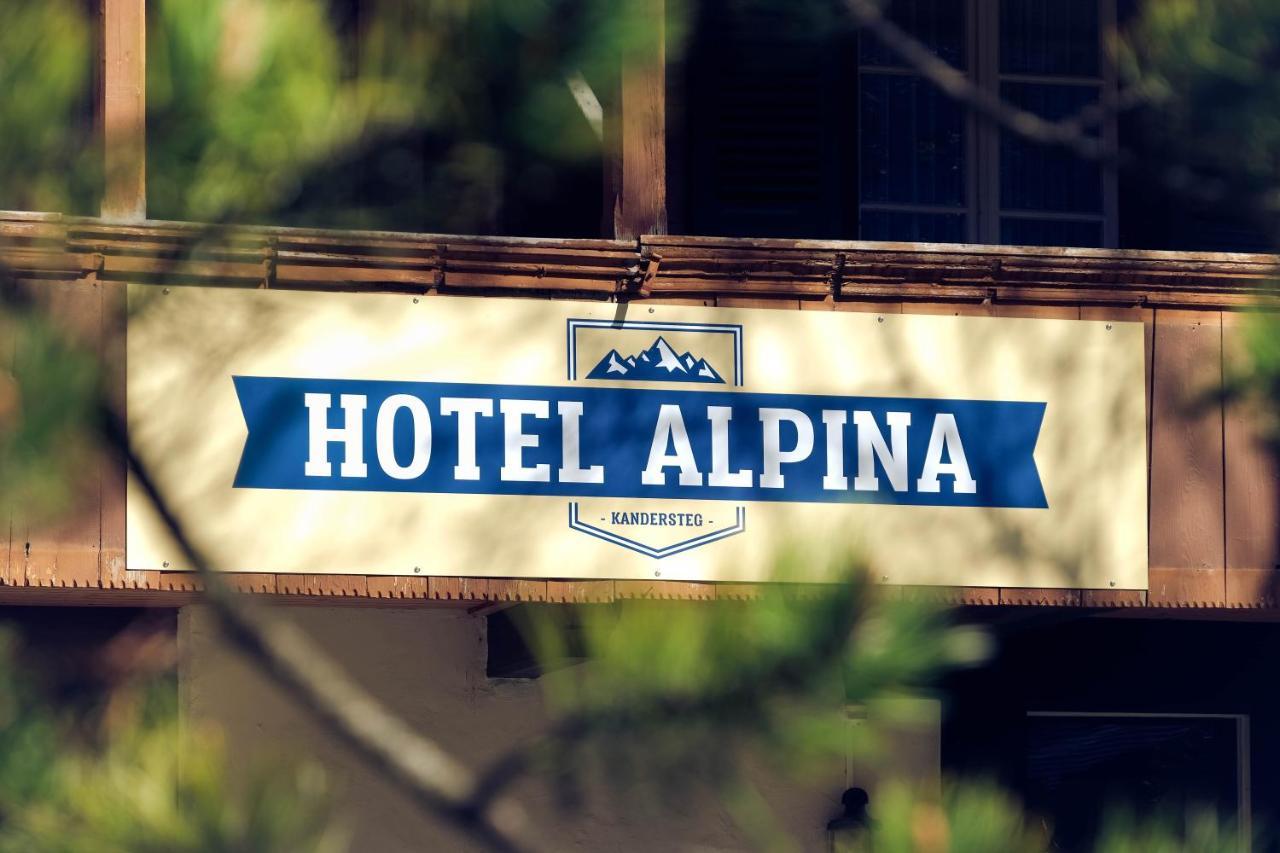 Hotel Alpina Kandersteg Exterior foto